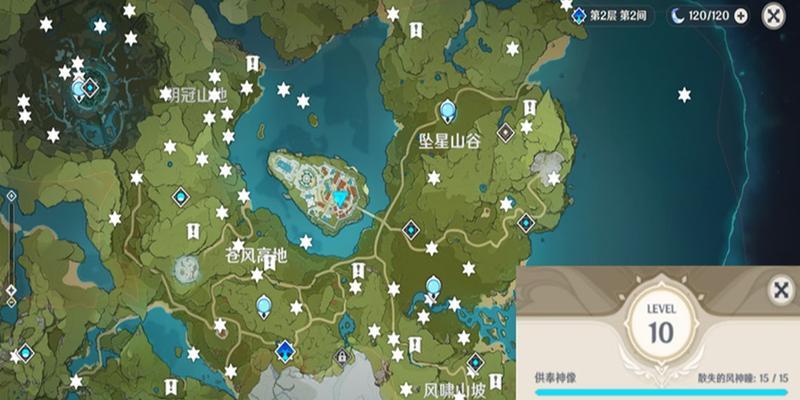 原神鹤观地灵龛位置一览（寻找神秘的地灵龛，探索神奇的世界）