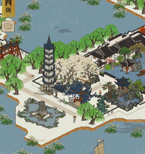 游戏中的江南百景图——通贵狸布局摆放位置（探秘江南美景）