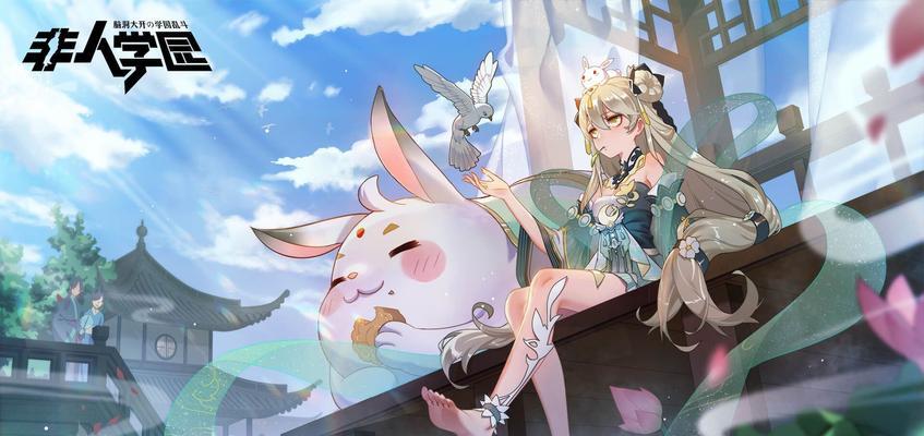 《非人学园》皮肤模型预览——白色冬装（精美绝伦的游戏皮肤）