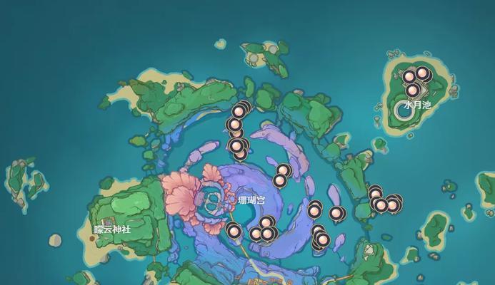 原神珊瑚珍珠分布位置一览（探索神秘的海底宝藏）