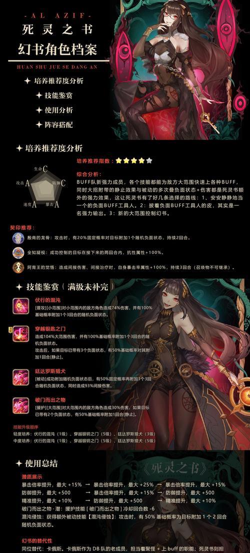 《以幻书启世录》最强阵容配队攻略（打造顶级战队）