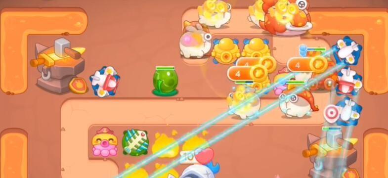 《保卫萝卜4》游戏饿龙传说第五关满星攻略（以游戏为主）