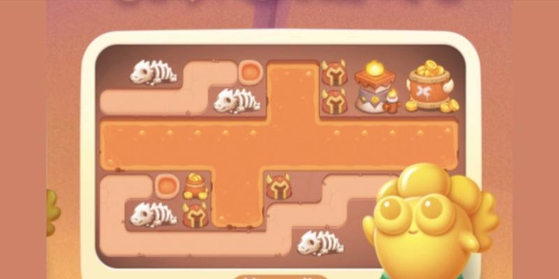 《保卫萝卜4》游戏饿龙传说第45关满星攻略（跟随攻略）