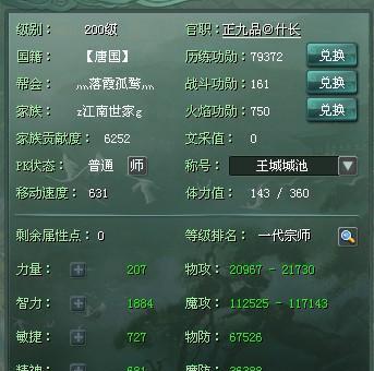 《征途2s法师雷电系技能加点技巧大揭秘》（掌握技能加点诀窍）