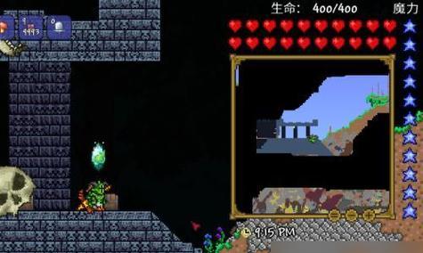 《泰拉瑞亚手机版》地狱位置解析（探秘游戏中的魔鬼世界）