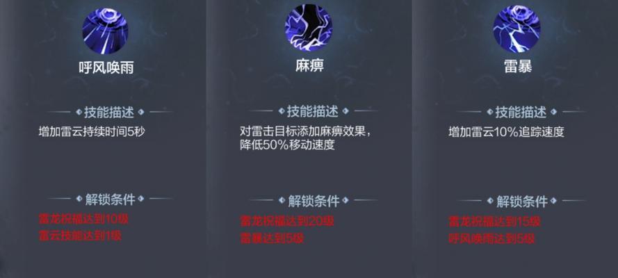 哪些卡牌手游包含雷电术技能？雷电术在卡牌游戏中扮演什么角色？