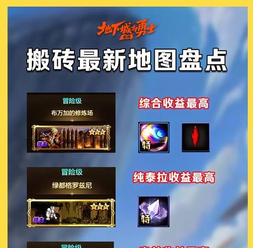独步手游哪个服务器搬砖收益最高？