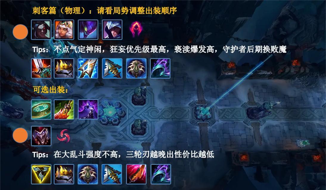 英雄联盟蓝色刀具出装顺序如何？