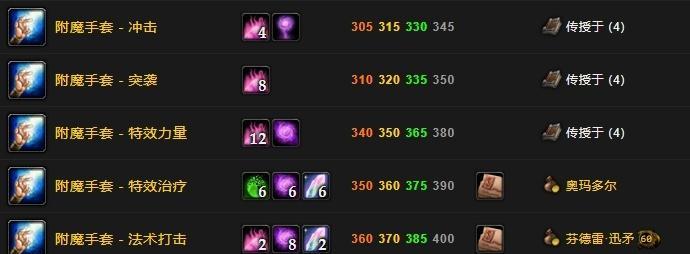 魔兽世界体质圣典附魔的方法是什么？