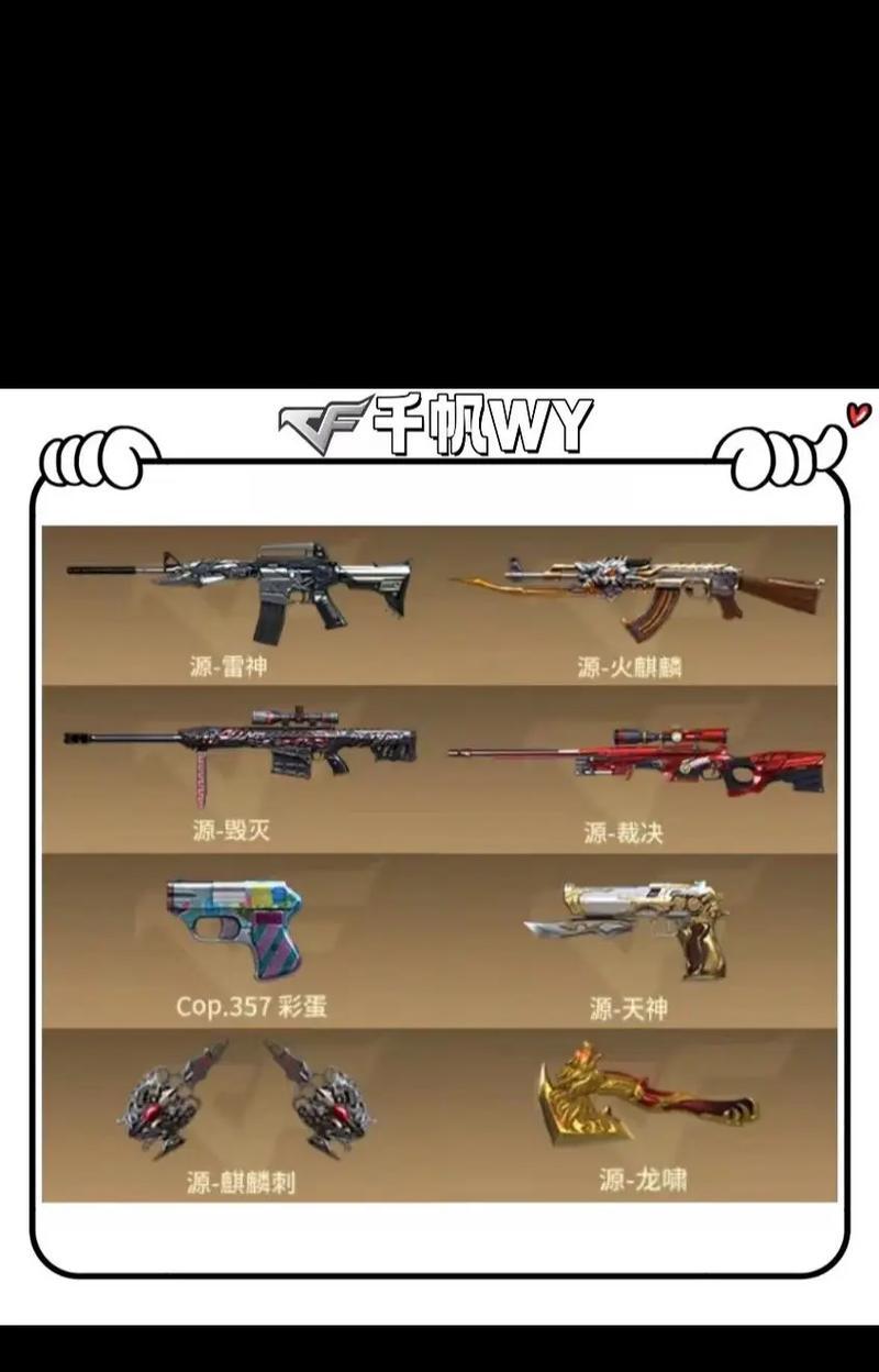 如何辨别CF中的稀有武器？稀有武器有哪些特征？