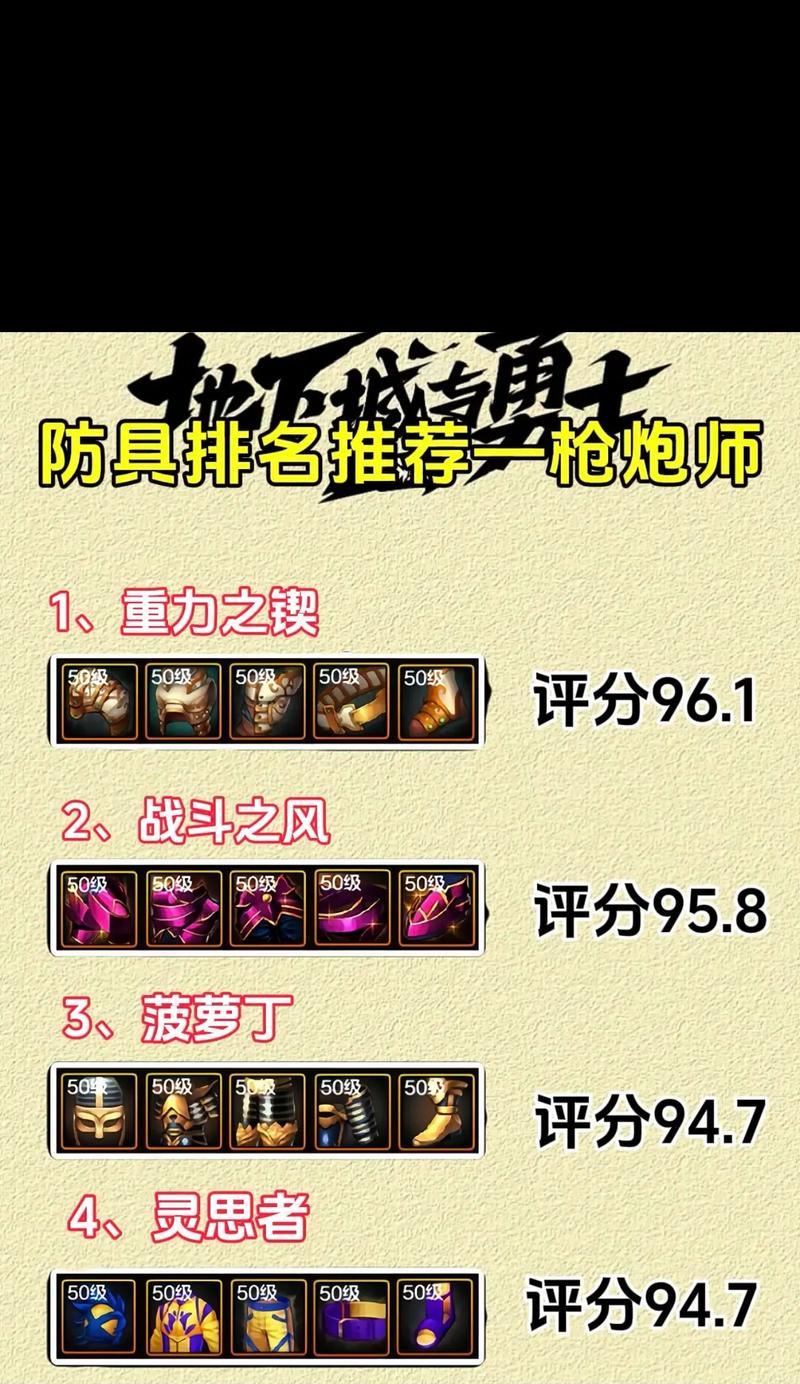 DNF防具种类有哪些？如何选择合适的防具？