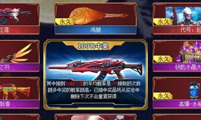 过年期间cf加特林活动价格是多少？