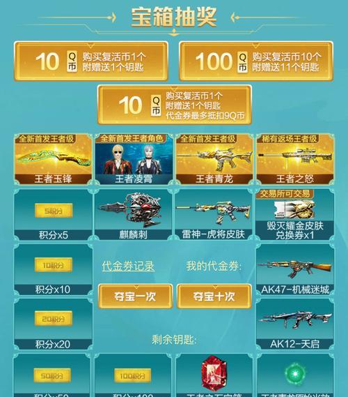 CF手游核心抽奖需要多少钱？抽奖的回报率如何？
